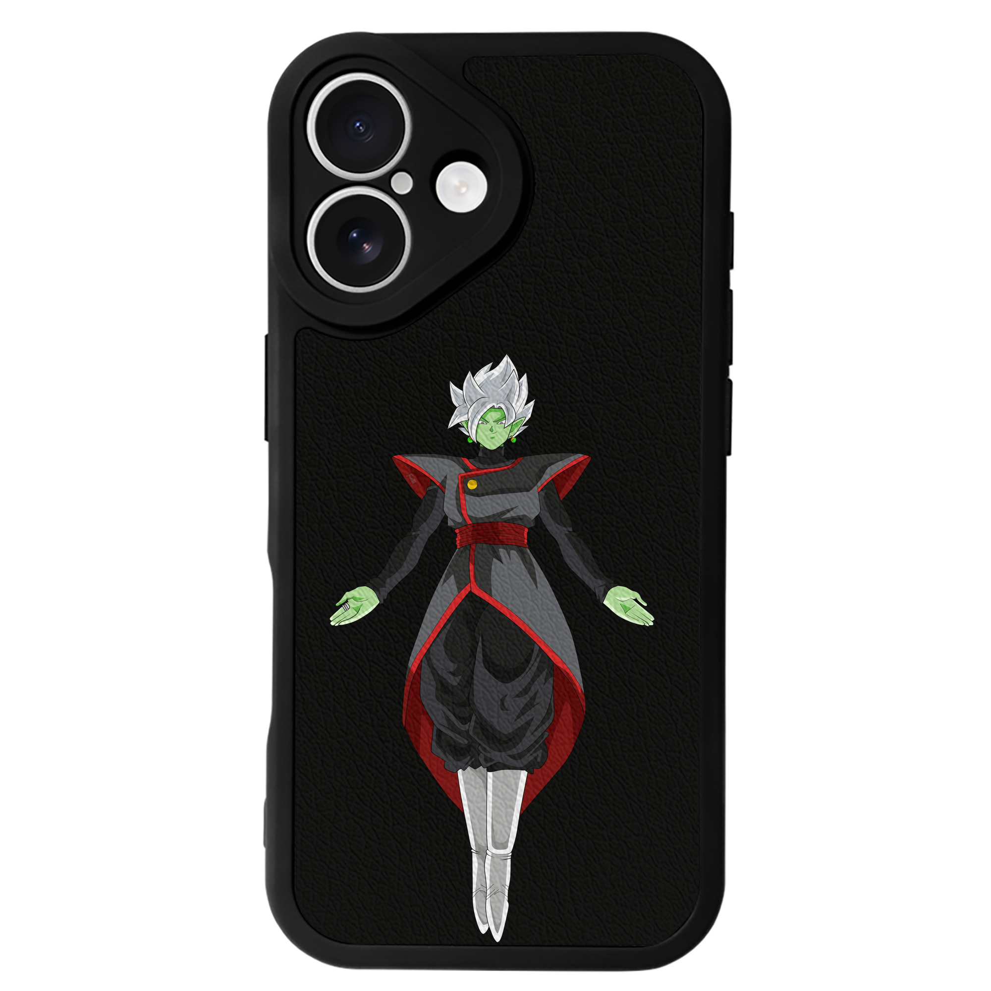 （画像用） ドラゴンボール DRAGON BALL 【iPhone 16シリーズ対応】シリコンスマホケース（レザー調） 材質：シリコン